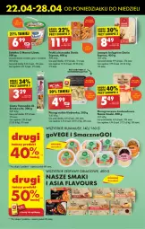 Gazetka promocyjna Biedronka - Od poniedziałku - Gazetka - ważna od 27.04 do 27.04.2024 - strona 31 - produkty: Kurczak, Sałatka, Pierogi, Hummus, Ciasto francuskie, Ser, Mus, Sałat, Lasagne bolognese, Lasagne, Frytki, Gyros, Lisner