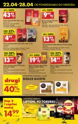 Gazetka promocyjna Biedronka - Od poniedziałku - Gazetka - ważna od 27.04 do 27.04.2024 - strona 44 - produkty: Tchibo, Kawa rozpuszczalna, Por, Kawa ziarnista, Kawa mielona, Kawa, Tran, Dolce Gusto, Fa