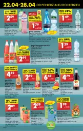 Gazetka promocyjna Biedronka - Od poniedziałku - Gazetka - ważna od 27.04 do 27.04.2024 - strona 46 - produkty: Sok, Mus, Morela, Ananas, Tera, LANA, Hellena, Napój gazowany, Smoothie, Syrop, Szyna, Kubuś, Arbuz, Woda, Napój, Cisowianka, Herbapol, Hortex