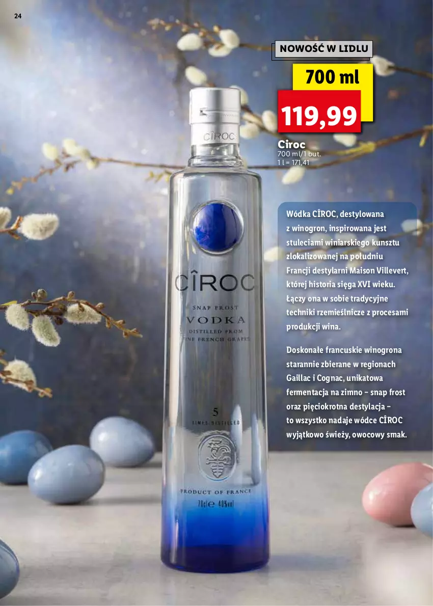 Gazetka promocyjna Lidl - KATALOG ALKOHOLI MOCNYCH I WIN - ważna 21.03 do 17.04.2022 - strona 24 - produkty: Wino, Winogrona, Wódka