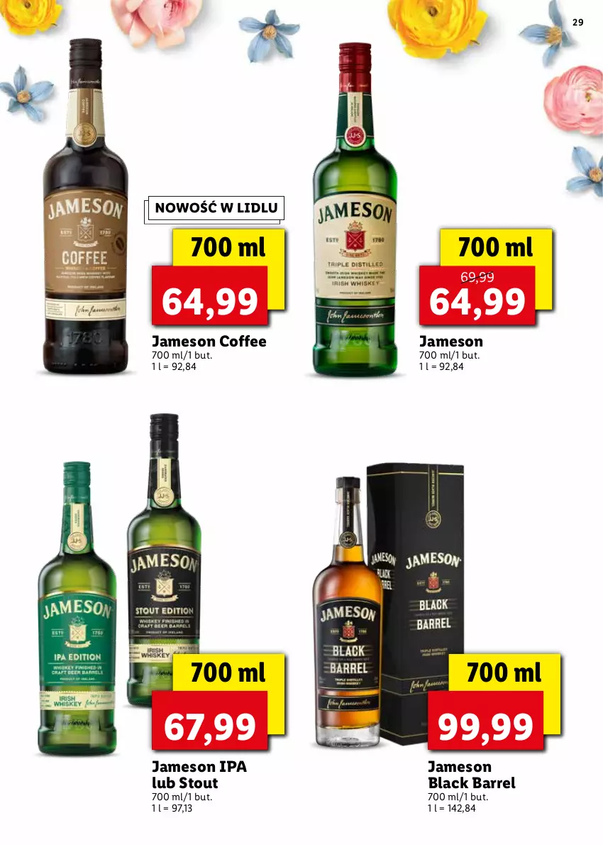 Gazetka promocyjna Lidl - KATALOG ALKOHOLI MOCNYCH I WIN - ważna 21.03 do 17.04.2022 - strona 29 - produkty: Jameson, Lack