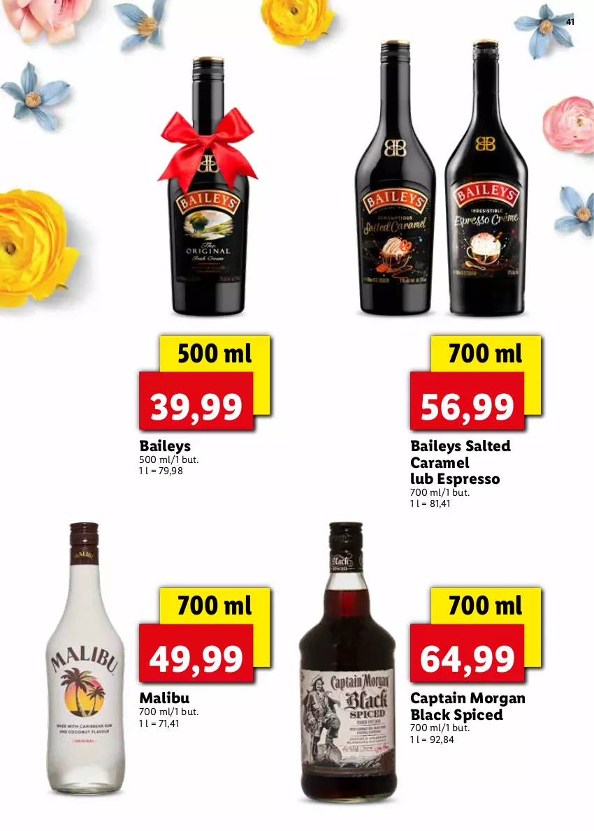 Gazetka promocyjna Lidl - KATALOG ALKOHOLI MOCNYCH I WIN - ważna 21.03 do 17.04.2022 - strona 41 - produkty: Captain Morgan, Lack, Malibu