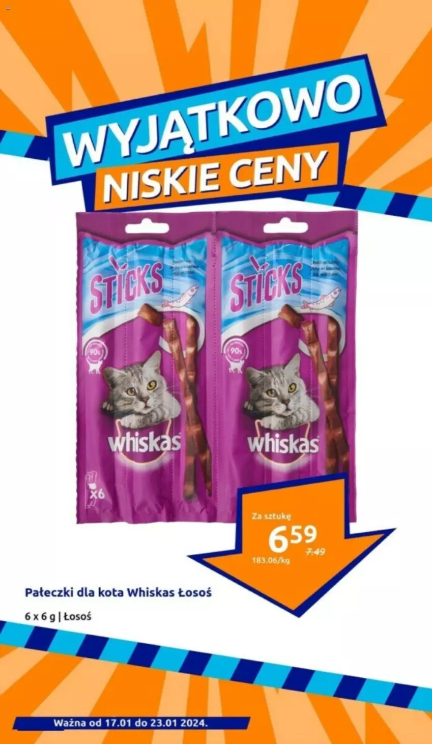 Gazetka promocyjna Action - ważna 24.01 do 30.01.2024 - strona 7 - produkty: Whiskas