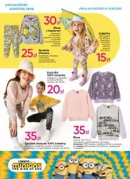 Gazetka promocyjna Pepco - Minionki - Gazetka - ważna od 10.08 do 10.08.2022 - strona 2 - produkty: Koc, Gin, Kosz, Bluza z kapturem, Koszulka, Dres, Legginsy, Spodnie, Bluza, Spodnie dresowe