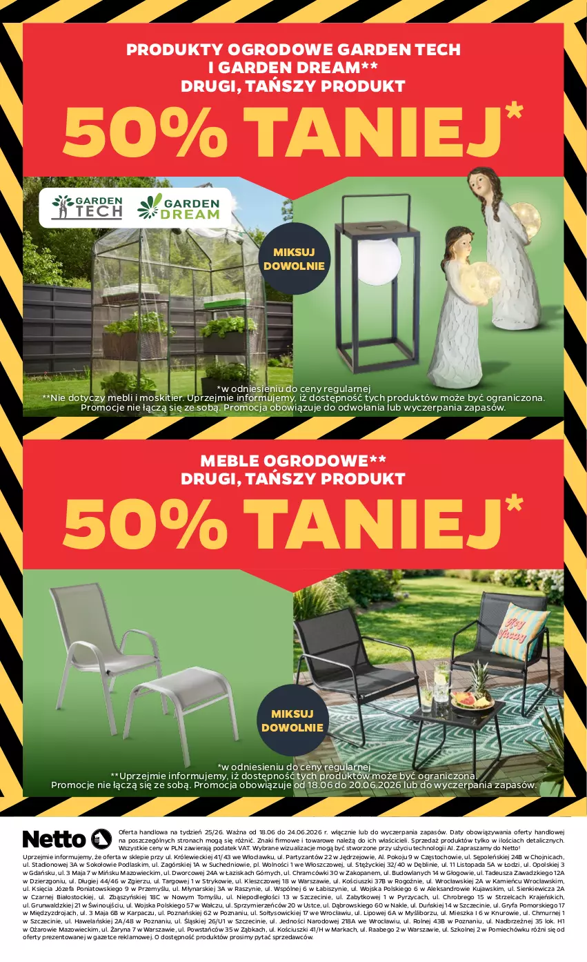 Gazetka promocyjna Netto - Od Czwartku - ważna 18.06 do 24.06.2026 - strona 8 - produkty: Fa, Gra, Gry, Karp, Kujawski, Meble, Podlaski, Sok, Stock, Top, Wino
