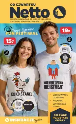 Gazetka promocyjna Netto - Od Czwartku - Gazetka - ważna od 24.06 do 24.06.2026 - strona 1 - produkty: Kuchnia, Kosz, Koszulka, Wełna, Ogród