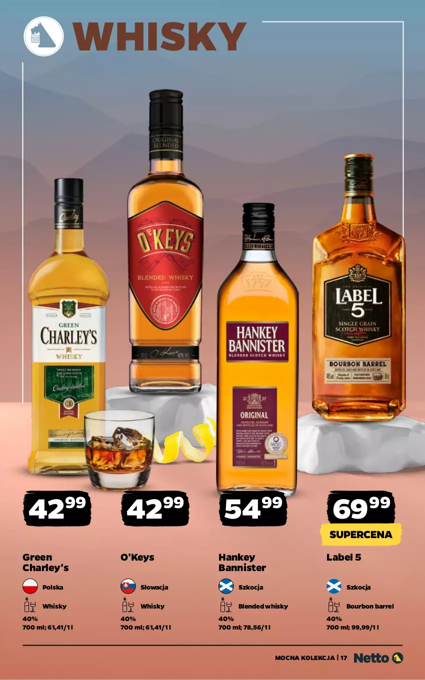 Gazetka promocyjna Netto - Alkohole - Mocne - ważna 19.01 do 31.01.2026 - strona 17 - produkty: Bourbon, Koc, Whisky