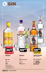 Gazetka promocyjna Netto - Alkohole - Mocne - Gazetka - ważna od 31.01 do 31.01.2026 - strona 10 - produkty: Rum, Gin, Captain Morgan, Gordon's, Napój