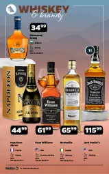 Gazetka promocyjna Netto - Alkohole - Mocne - Gazetka - ważna od 31.01 do 31.01.2026 - strona 16 - produkty: Iams, Bourbon, Whiskey, Leon, Bushmills, Jack Daniel's, Brandy, Oleo