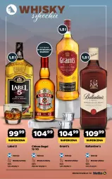Gazetka promocyjna Netto - Alkohole - Mocne - Gazetka - ważna od 31.01 do 31.01.2026 - strona 19 - produkty: Koc, Gra, Whisky, Ballantine's, Grant's