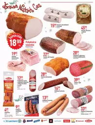 Gazetka promocyjna E Leclerc - Gazetka - ważna od 18.12 do 18.12.2022 - strona 10 - produkty: Piec, Kurczak, Polędwica, Sok, Ser, Salami, Sokołów, Kindziuk, Madej Wróbel, Pasztet, Karp, Duda, Szynka, Pieprz, Rogal, Kabanos, Kiełbasa, Olewnik