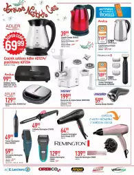 Gazetka promocyjna E Leclerc - Gazetka - ważna od 18.12 do 18.12.2022 - strona 28 - produkty: Remington, Czajnik, Lokówka, Cień, Golarka, Szynka, Maszynka, Suszarka, Zelmer, Amica, PLATINET, Kokos
