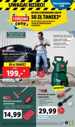 Gazetka promocyjna Lidl - GAZETKA - Gazetka - ważna od 10.09 do 10.09.2022 - strona 13 - produkty: Piec, Teleskop, Top, Szczotka, Pistolet, Waga, Myjka ciśnieniowa, LG, Fa