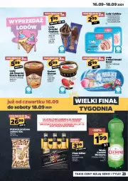 Gazetka promocyjna Netto - Gazetka spożywcza - Gazetka - ważna od 18.09 do 18.09.2021 - strona 23 - produkty: Goplana, Piwa, Piwo, Pistacje, Mus, Gry, Gra, Lody, LANA, Grześki, Szyna, Woda