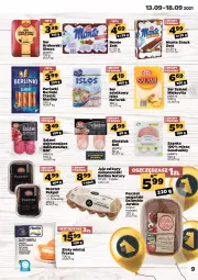 Gazetka promocyjna Netto - Gazetka spożywcza - Gazetka - ważna od 18.09 do 18.09.2021 - strona 9 - produkty: Frosta, Ser, Salami, Królewski, Kindziuk, Zott, Bell, Jaja, Pekpol, Parówki, Pasztet, Mlekovita, Sałat, Szynka, Morliny, Kotlin, NaTurek, Ser salami, Mintaj, Berlinki, Monte, Mleko