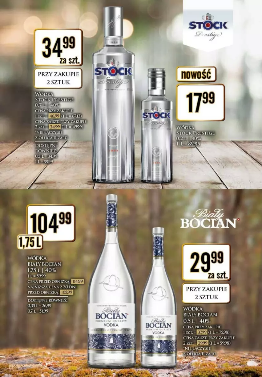 Gazetka promocyjna Dino - ważna 25.11 do 30.11.2024 - strona 28 - produkty: Biały Bocian, Kiwi, Mus, Stock, Wódka