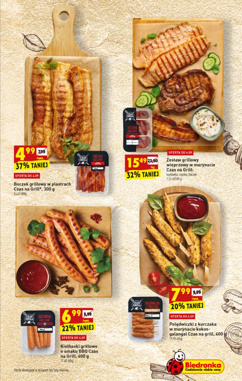 Gazetka promocyjna Biedronka - W tym tygodniu - ważna 02.09 do 08.09.2021 - strona 19 - produkty: Boczek, Gala, Grill, Kokos, Kurczak, Polędwiczki z kurczaka