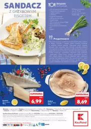 Gazetka promocyjna Kaufland - Ryby z naszej lady - Gazetka - ważna od 25.03 do 25.03.2026 - strona 2 - produkty: Piec, Halibut, Top, Sok, Sól, Ryż, Por, Grzyby, Bulion, Czosnek, Cytryny, Szal, Lion, Pieprz, Ręcznik, Sandacz filet, Parmezan, Wagi, Olej, Orka, Sandacz, Fa
