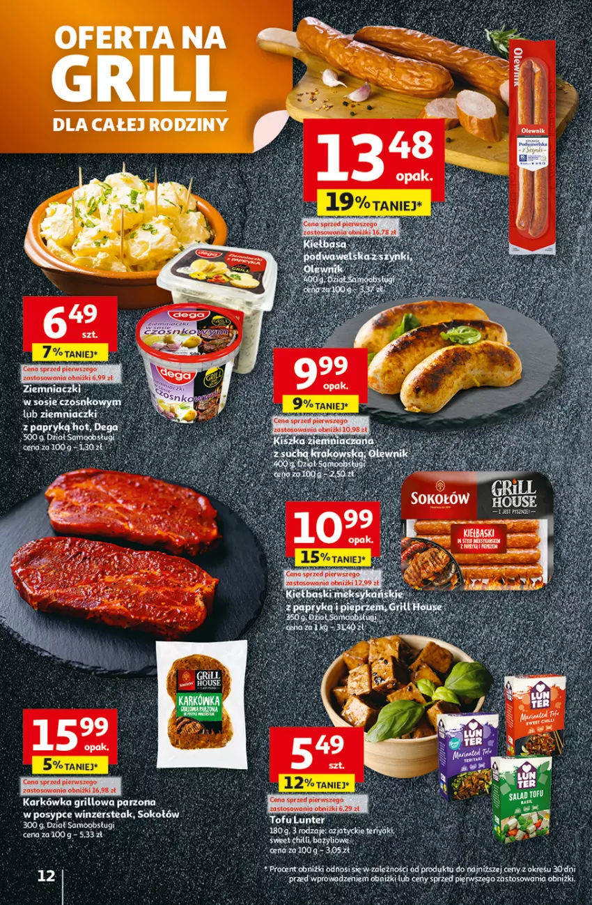 Gazetka promocyjna Auchan - Tak smakuje lato Hipermarket - ważna 12.06 do 18.06.2025 - strona 14 - produkty: Grill
