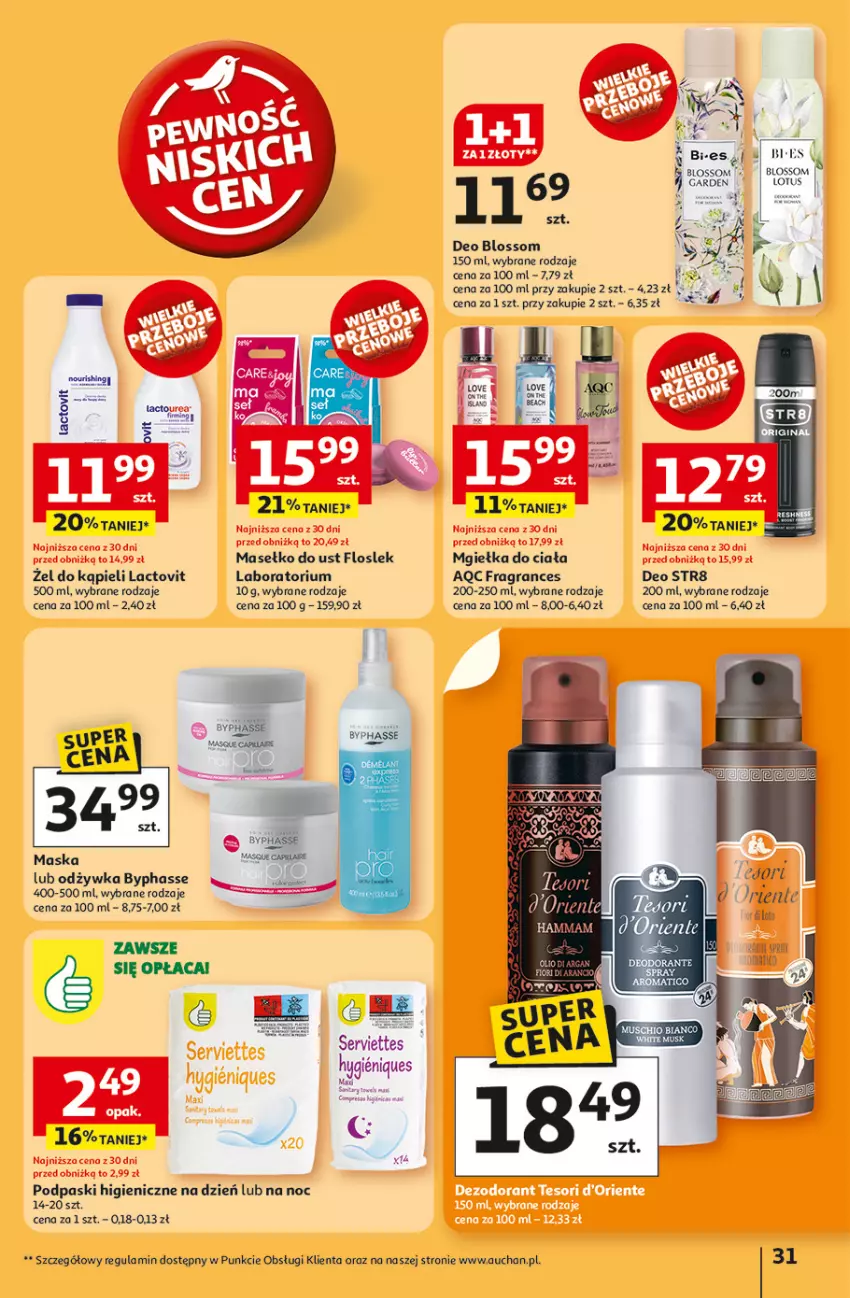 Gazetka promocyjna Auchan - Tak smakuje lato Hipermarket - ważna 12.06 do 18.06.2025 - strona 33 - produkty: Dezodorant, Fa, Gra, Maska, Odżywka, Podpaski, Ser, Str8