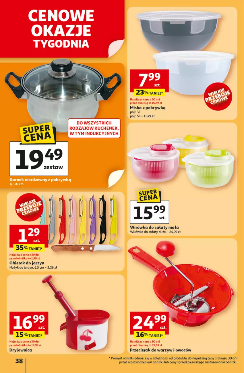 Gazetka promocyjna Auchan - Tak smakuje lato Hipermarket - ważna 12.06 do 18.06.2025 - strona 40 - produkty: Miska, Noż, Sałat