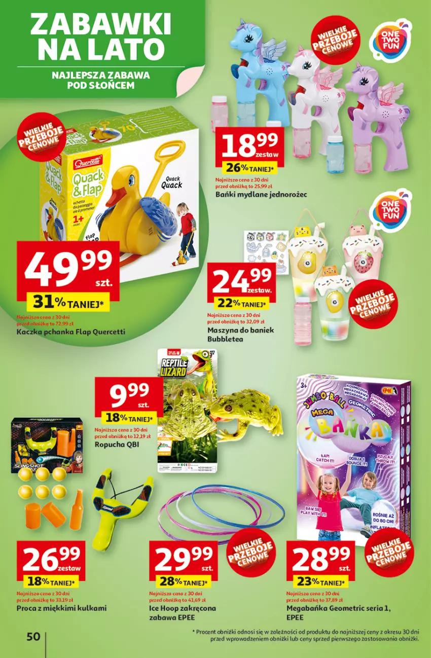 Gazetka promocyjna Auchan - Tak smakuje lato Hipermarket - ważna 12.06 do 18.06.2025 - strona 52 - produkty: EPEE, Hoop, Jednorożec, Ser, Szyna