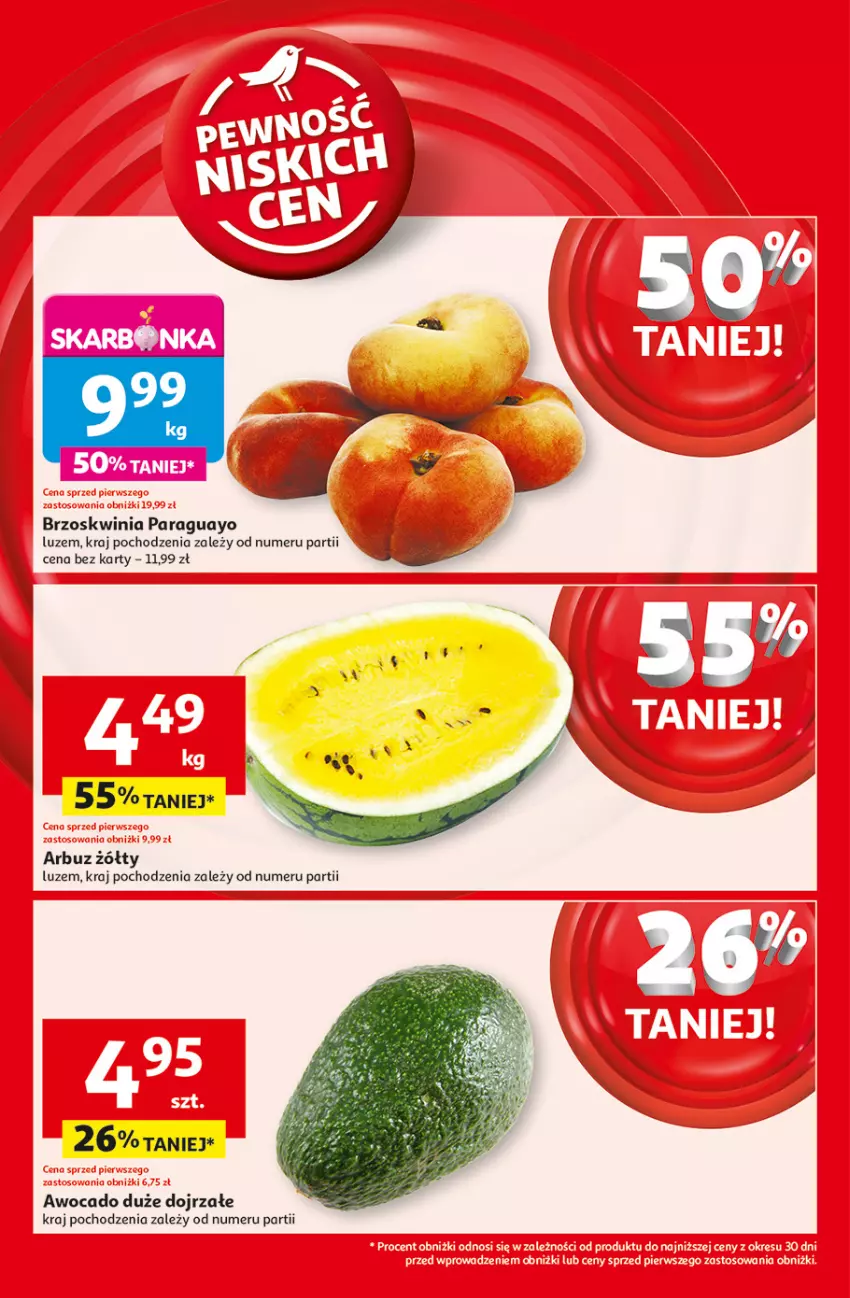 Gazetka promocyjna Auchan - Tak smakuje lato Hipermarket - ważna 12.06 do 18.06.2025 - strona 6 - produkty: Arbuz