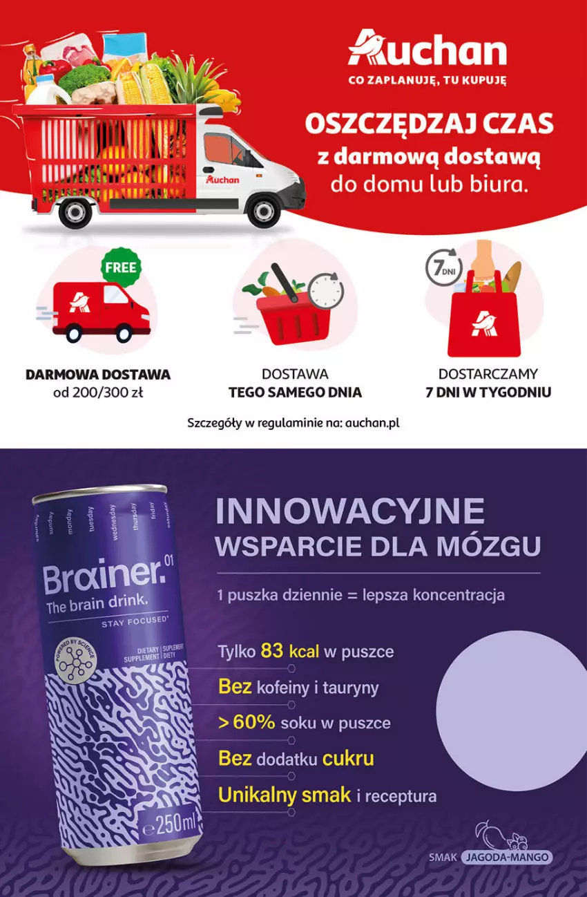 Gazetka promocyjna Auchan - Tak smakuje lato Hipermarket - ważna 12.06 do 18.06.2025 - strona 60