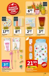 Gazetka promocyjna Auchan - Tak smakuje lato Hipermarket - Gazetka - ważna od 18.06 do 18.06.2025 - strona 39 - produkty: Podkładka na stół, Stół, Taca, Podkładka, Szklanka, Podkład