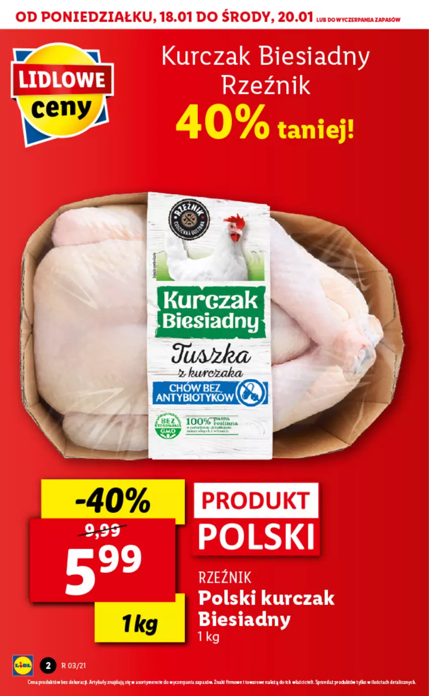 Gazetka promocyjna Lidl - GAZETKA - ważna 18.01 do 20.01.2021 - strona 2