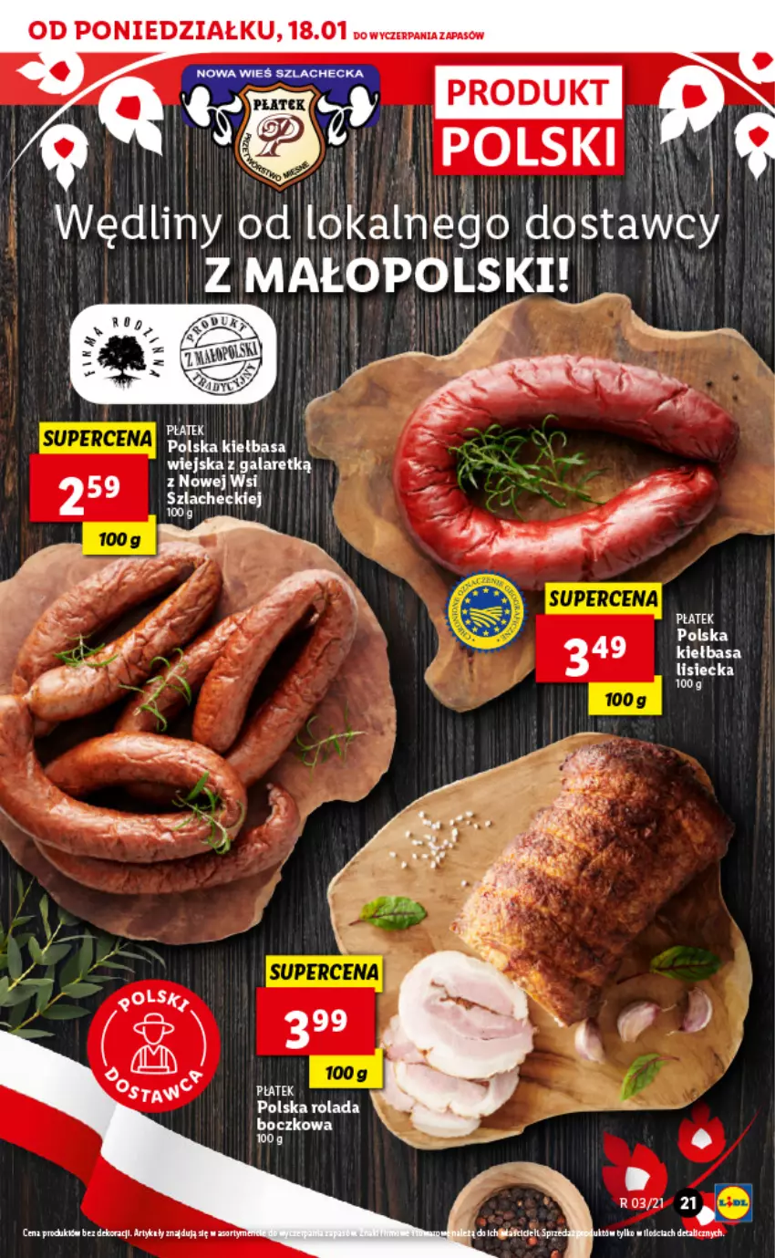 Gazetka promocyjna Lidl - GAZETKA - ważna 18.01 do 20.01.2021 - strona 21