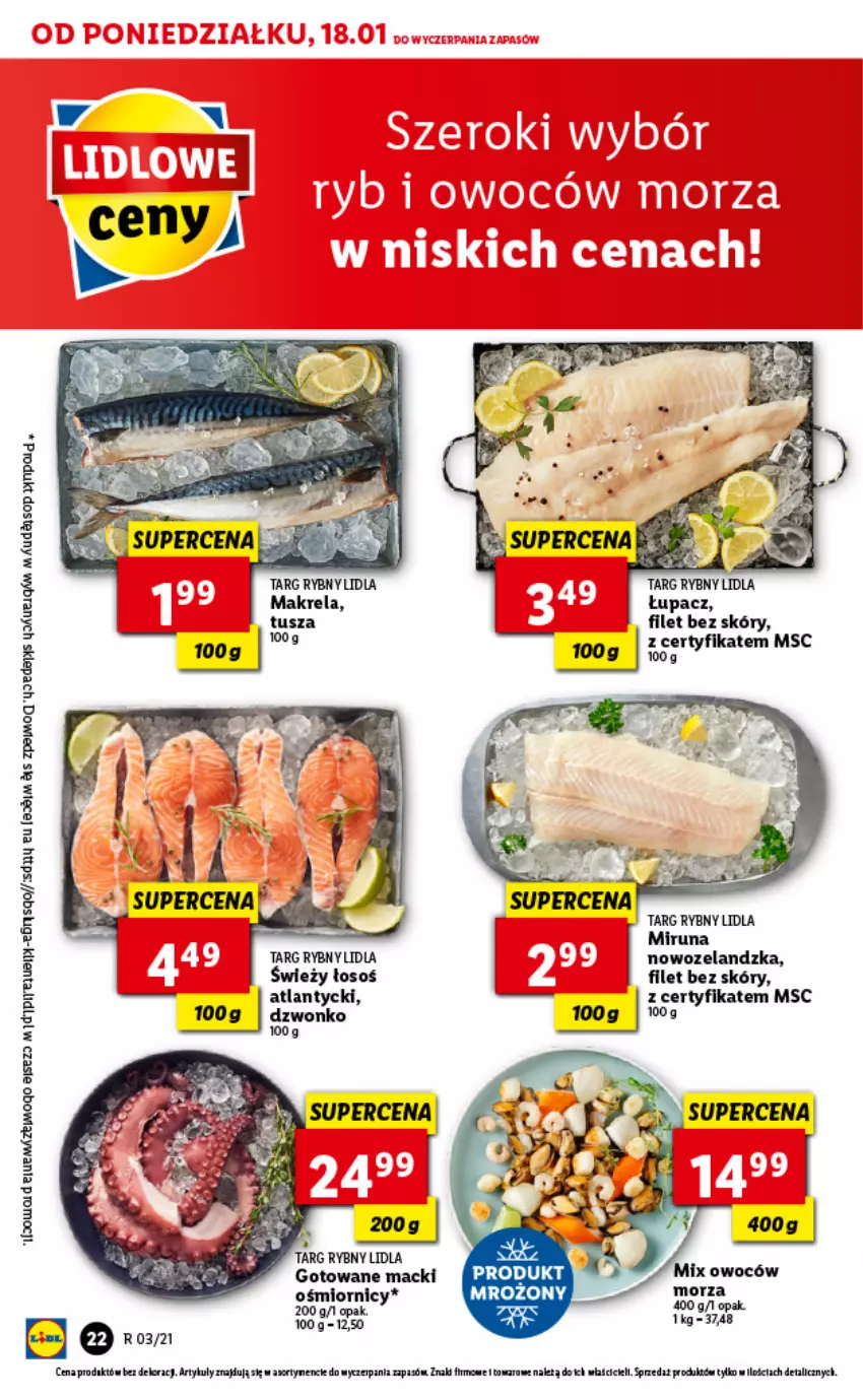 Gazetka promocyjna Lidl - GAZETKA - ważna 18.01 do 20.01.2021 - strona 22