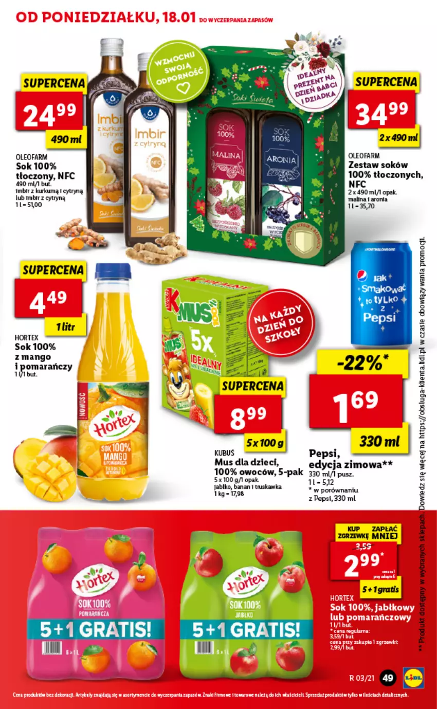 Gazetka promocyjna Lidl - GAZETKA - ważna 18.01 do 20.01.2021 - strona 49