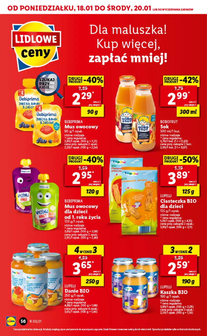 Gazetka promocyjna Lidl - GAZETKA - ważna 18.01 do 20.01.2021 - strona 56