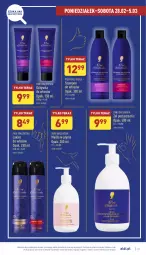 Gazetka promocyjna Aldi - Katalog spożywczy - Gazetka - ważna od 05.03 do 05.03.2022 - strona 21 - produkty: Mydło w płynie, Tera, Szampon, Lakier do włosów, Odżywka, Mydło, Lakier