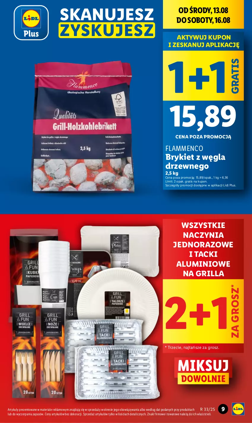 Gazetka promocyjna Lidl - GAZETKA - ważna 13.08 do 16.08.2025 - strona 9 - produkty: Gra, Grill