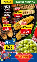 Gazetka promocyjna Lidl - GAZETKA - Gazetka - ważna od 16.08 do 16.08.2025 - strona 22 - produkty: Warzywa, Winogrona, Owoce, Wino, Kukurydza