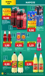 Gazetka promocyjna Lidl - GAZETKA - Gazetka - ważna od 16.08 do 16.08.2025 - strona 30 - produkty: Coca-Cola, Chupa Chups, Napoje, Pepsi, Oranżada, Schweppes, Hellena, Napój izotoniczny, Napój gazowany, Oshee, Fanta, Arbuz, Sprite, Napój, Fa