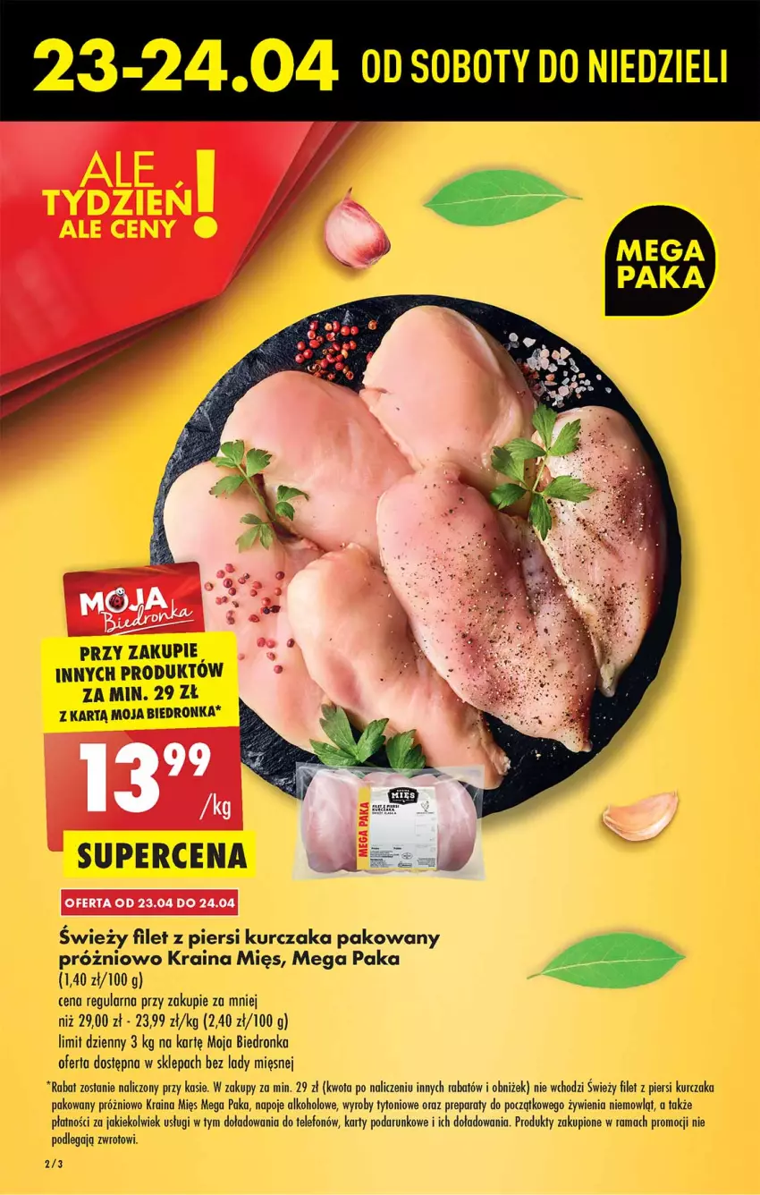 Gazetka promocyjna Biedronka - W tym tygodniu - ważna 21.04 do 27.04.2022 - strona 2 - produkty: Filet z piersi kurczaka, Kurczak, Napoje, Rama, Telefon