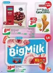 Gazetka promocyjna Dino - Gazetka - ważna od 22.04 do 22.04.2025 - strona 26 - produkty: Big Milk, Wafle do lodów, Stek, Wafle, Lody, Ogród
