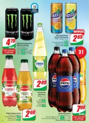 Gazetka promocyjna Dino - Gazetka - ważna od 22.04 do 22.04.2025 - strona 34 - produkty: Napój energetyczny, Lemoniada, Fortuna, Napój gazowany, Mango, Napój, Nestea, Fa