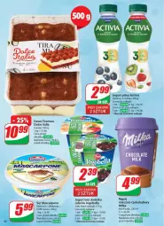 Gazetka promocyjna Dino - Gazetka - ważna od 22.04 do 22.04.2025 - strona 37 - produkty: Ser, Danone, Zott, Bell, Jogurt, Activia, Mascarpone, Bella, Deser, Jogobella, Napój, Jogurt pitny, Milka, Mleko
