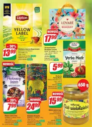 Gazetka promocyjna Dino - Gazetka - ważna od 22.04 do 22.04.2025 - strona 4 - produkty: Herbata czarna, Fusion, Lipton, Miód, Rolnik, Herbata, Nektar