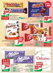 Gazetka promocyjna Dino - Gazetka - ważna od 22.04 do 22.04.2025 - strona 56 - produkty: Gra, Kinder Bueno, Deliss, Twix, Snickers, Tonik, Rogal, Grześki, Czekolada, Mars, Ferrero, Baton, Kinder, Milka