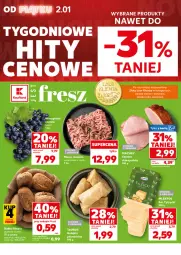 Gazetka promocyjna Kaufland - Mocny Start - Gazetka - ważna od 07.01 do 07.01.2026 - strona 6 - produkty: Piec, Mięso mielone, Warzywa, Ser, Ser tylżycki, Bułka fitness, Laur, Szynka, Pieczywo, Owoce, Olej, Bułka, Mięso