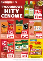 Gazetka promocyjna Kaufland - Mocny Start - Gazetka - ważna od 07.01 do 07.01.2026 - strona 8 - produkty: Sos, Sok, Por, Mus, Baton, Monini, Jacobs