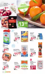 Gazetka promocyjna Odido - Zimowe HITY cenowe - Gazetka - ważna od 16.12 do 16.12.2021 - strona 2 - produkty: Mandarynki, Ser, Smakowita, Suempol, Szynka, Serek, Kapustą, Hochland, NaTurek, Kabanos, Mleko