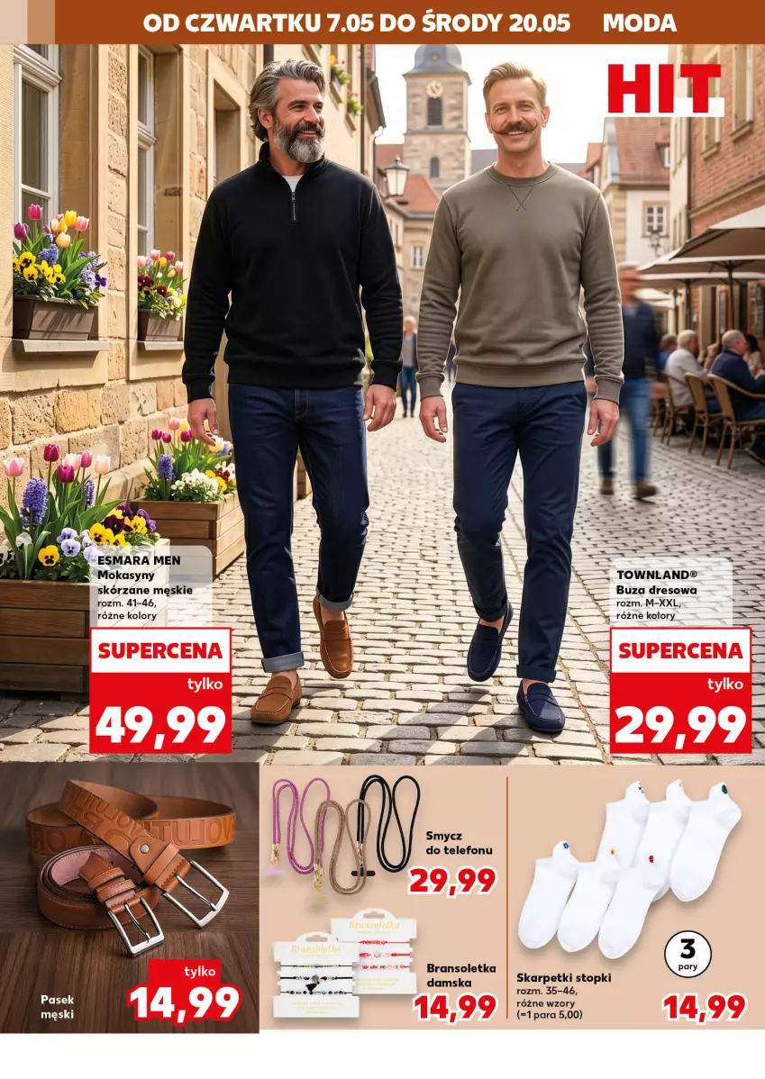 Gazetka promocyjna Kaufland - Kaufland - ważna 07.05 do 20.05.2026 - strona 10 - produkty: Bransoletka, Dres, Mokasyny, Smycz, Stock, Telefon, Top