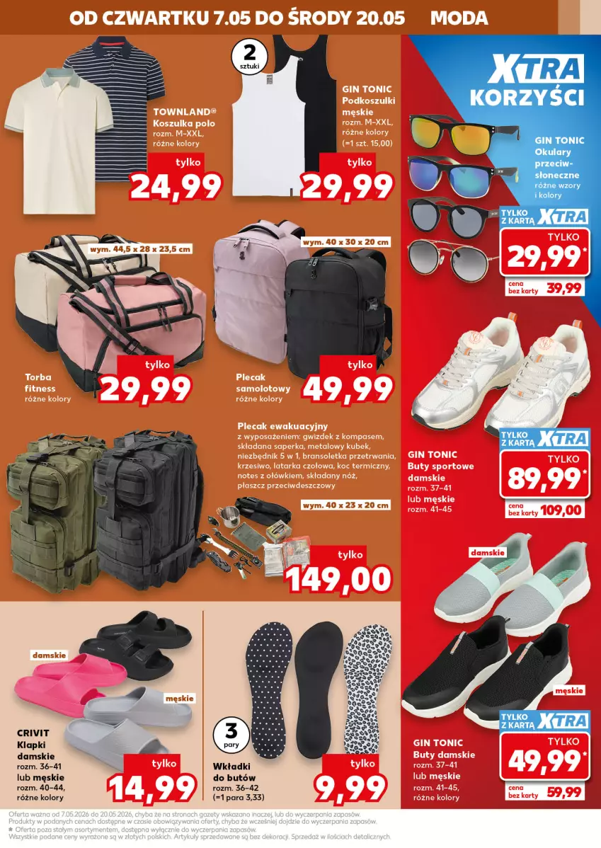 Gazetka promocyjna Kaufland - Kaufland - ważna 07.05 do 20.05.2026 - strona 11 - produkty: Gin, Klapki, Wkładki
