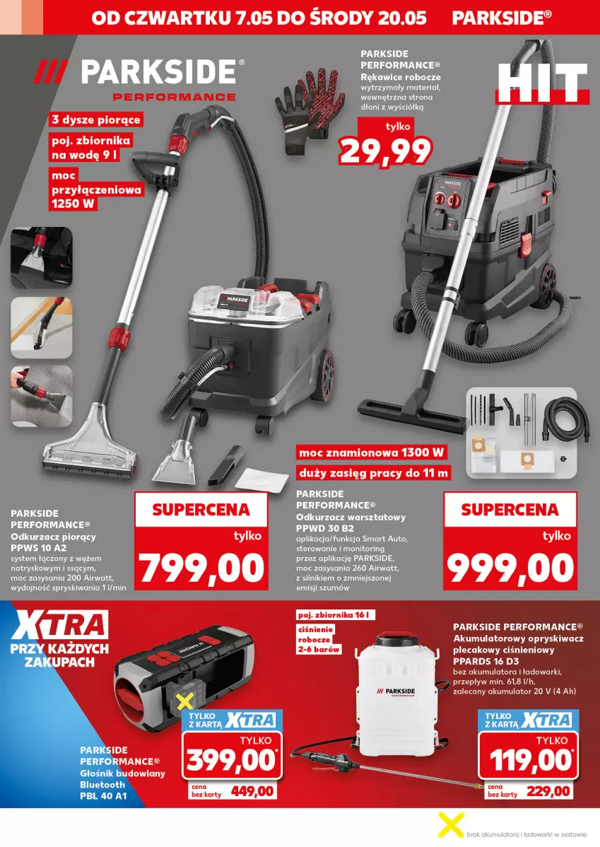 Gazetka promocyjna Kaufland - Kaufland - ważna 07.05 do 20.05.2026 - strona 6 - produkty: Akumulator, Parkside, Plecak